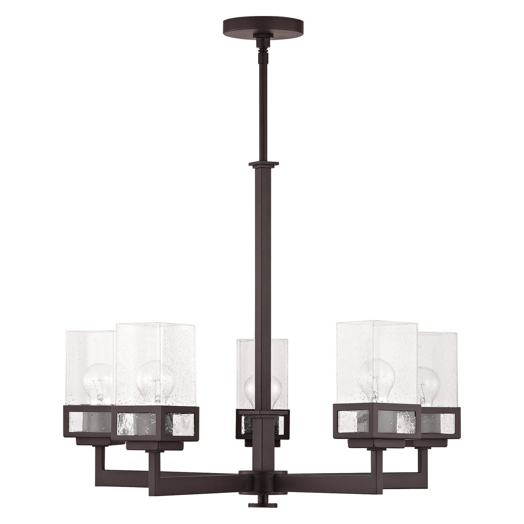 Livex Harding 40595-07 Chandelier Light - Bronze