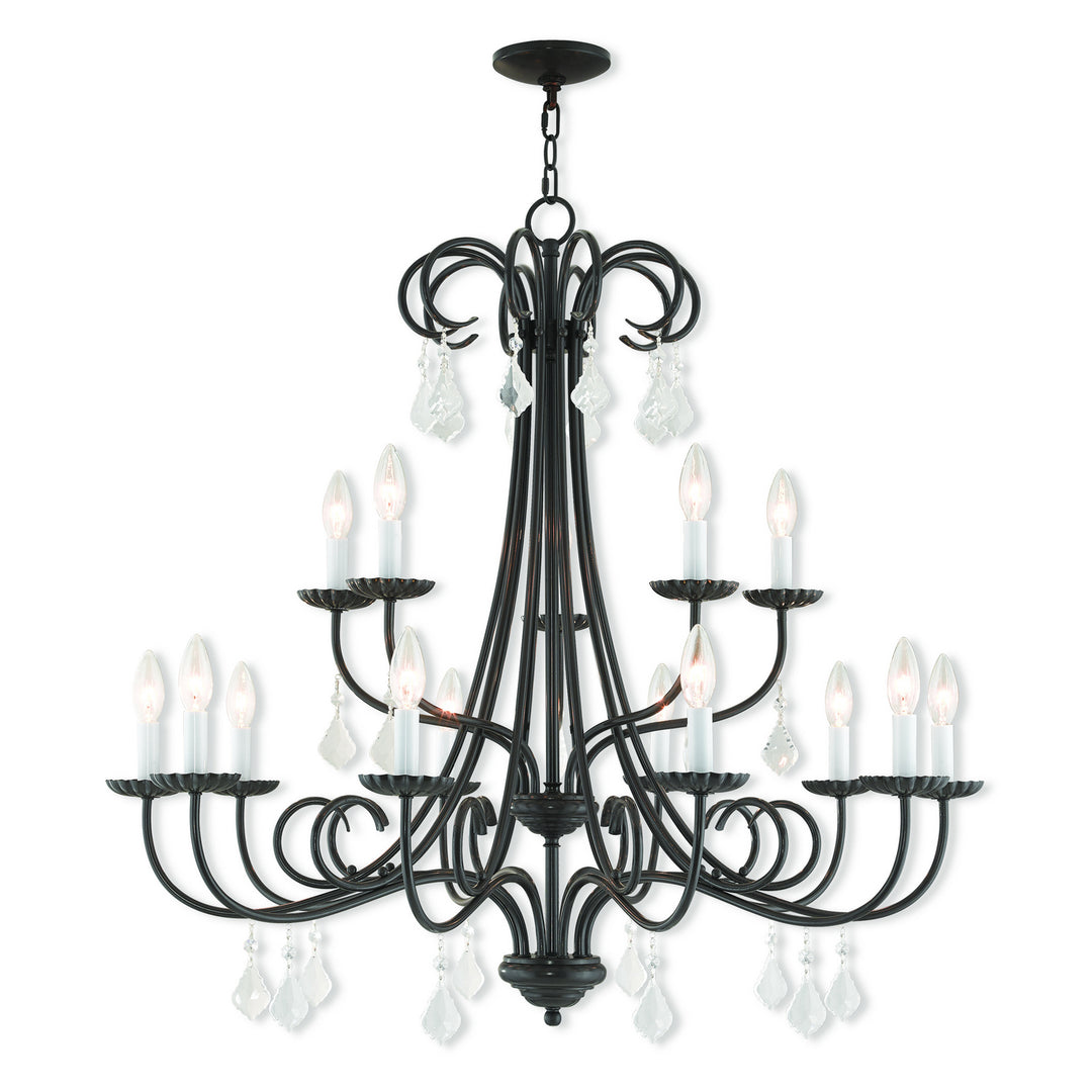 Livex Daphne 40879-92 Chandelier Light - English Bronze