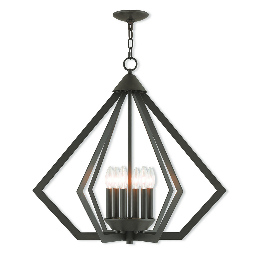 Livex Prism 40926-07 Chandelier Light - Bronze