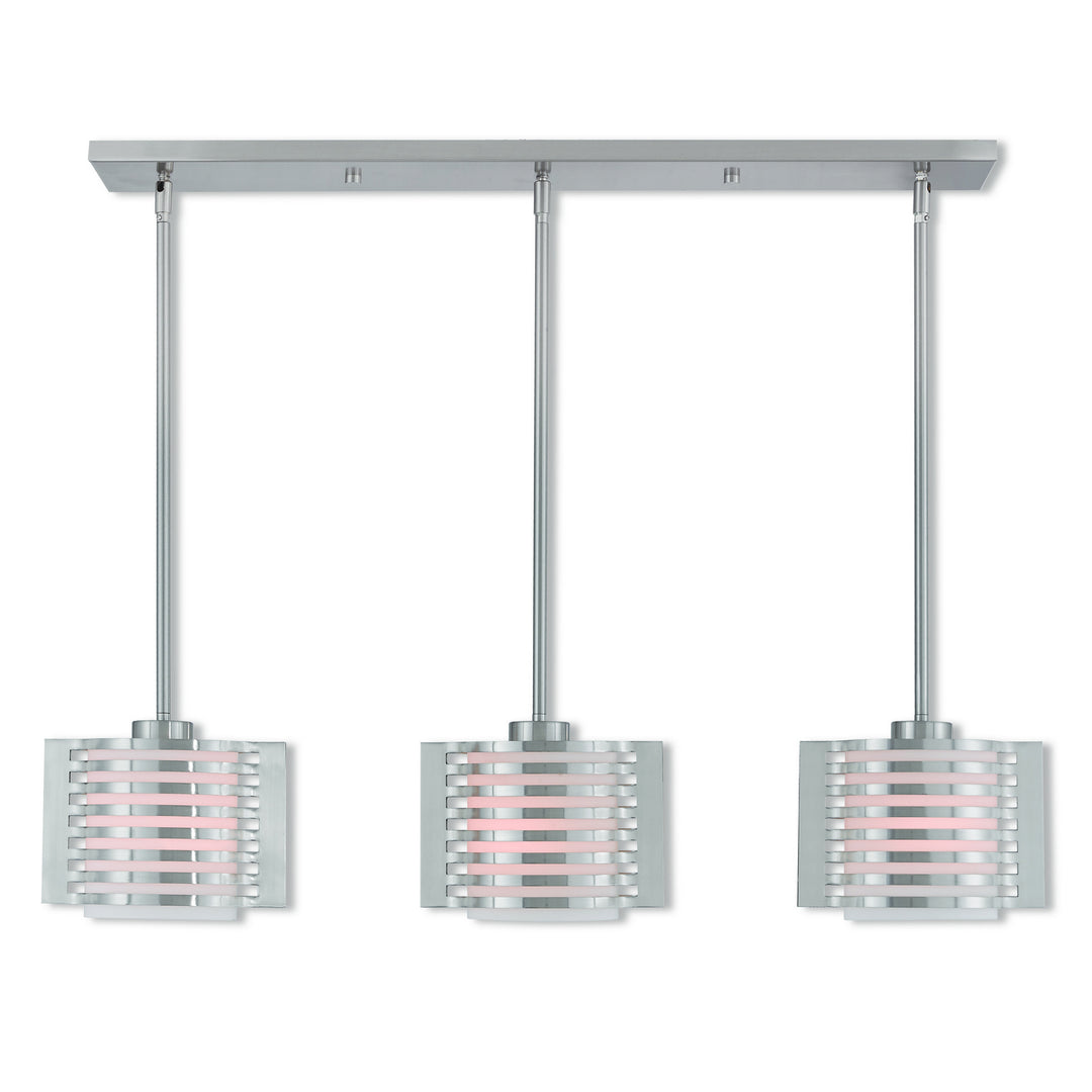 Livex Hilliard 41033-91 Pendant Light - Brushed Nickel
