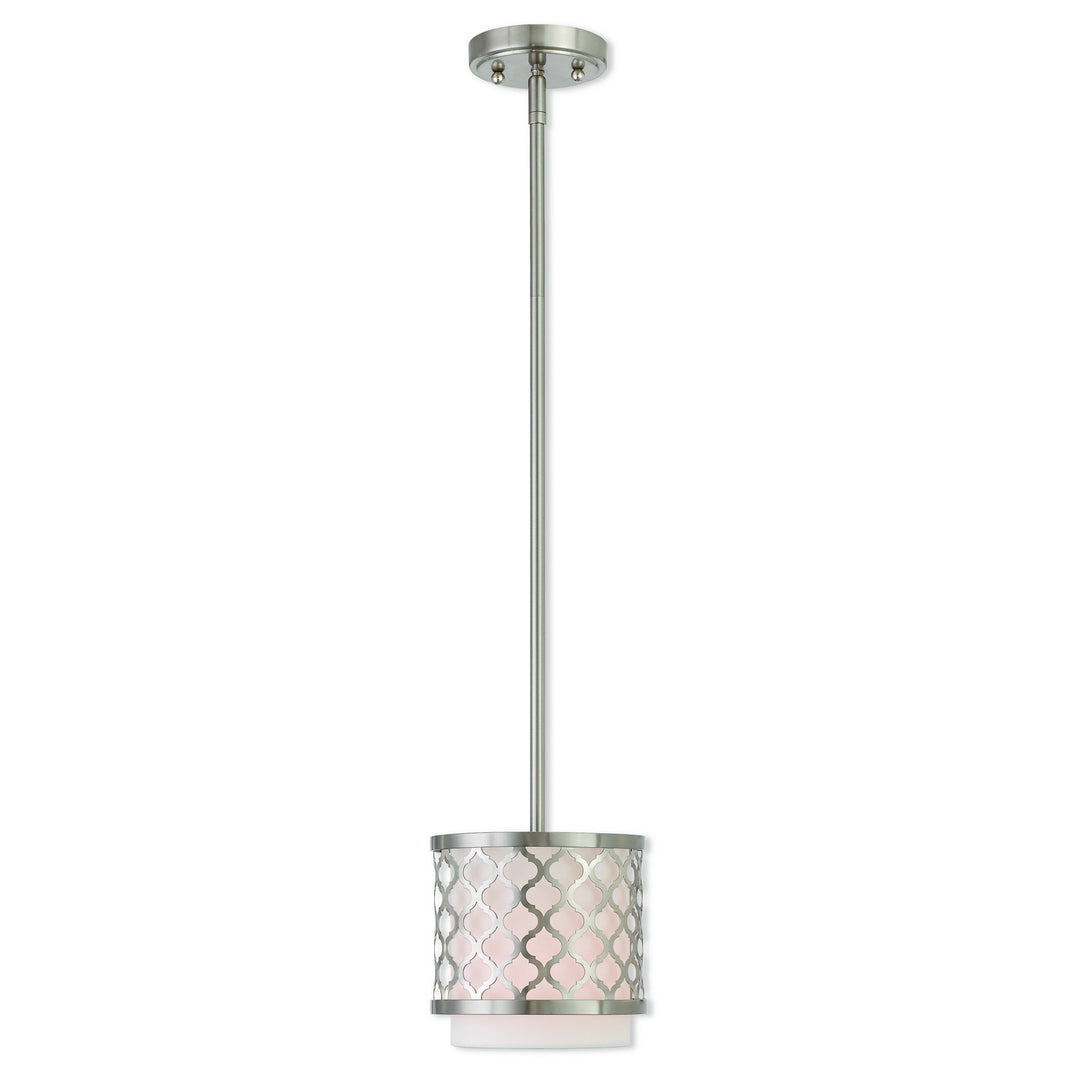 Livex Arabesque 41101-91 Pendant Light - Brushed Nickel