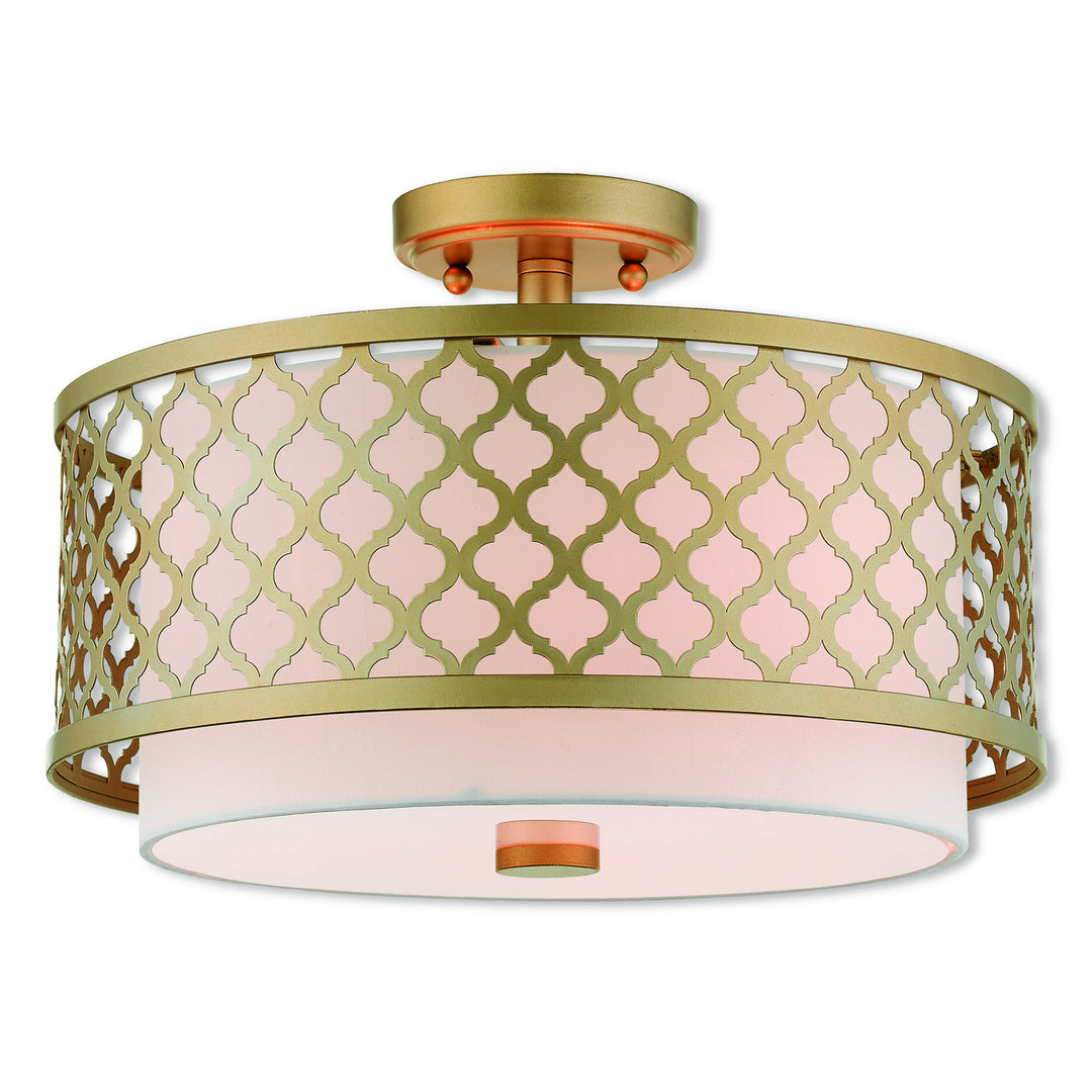 Livex Arabesque 41108-33 Ceiling Light - Soft Gold