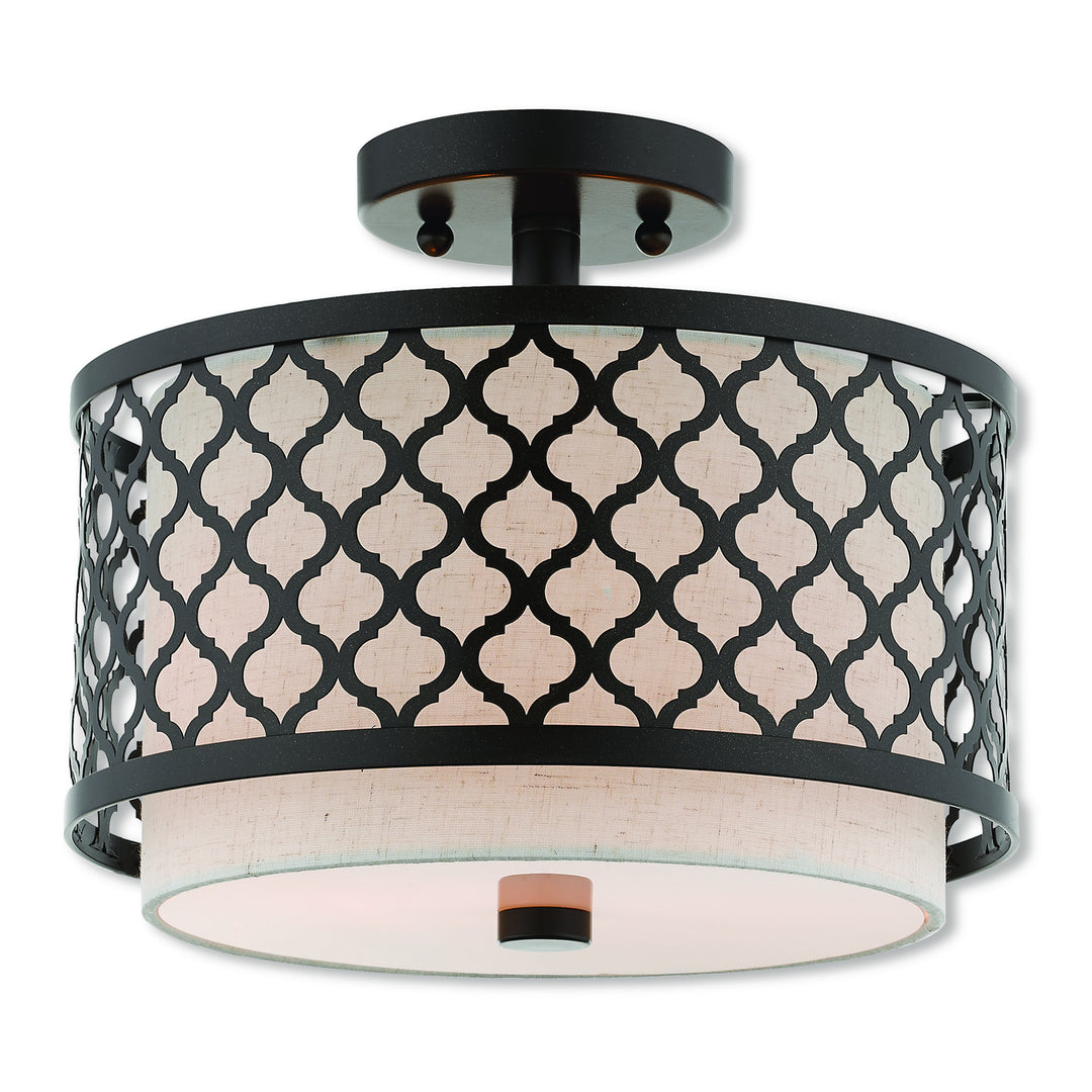 Livex Arabesque 41111-92 Ceiling Light - English Bronze