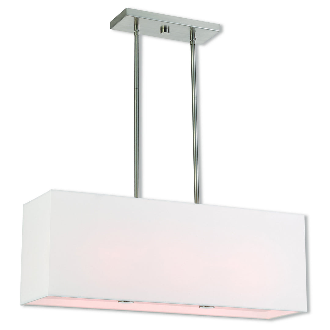 Livex Summit 41153-91 Pendant Light - Brushed Nickel