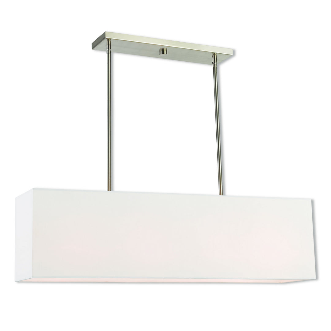 Livex Summit 41155-91 Pendant Light - Brushed Nickel