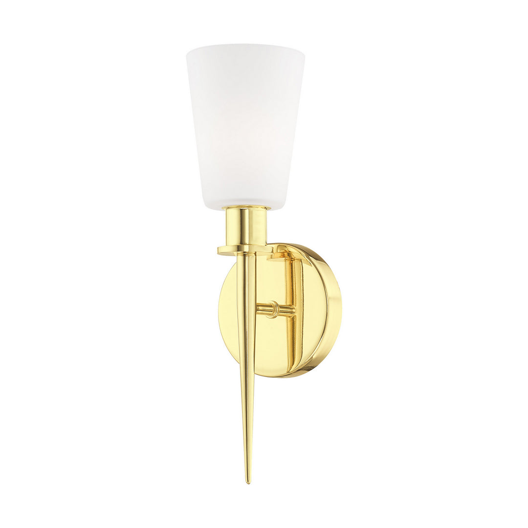 Livex Witten 41691-02 Wall Sconce Light - Polished Brass