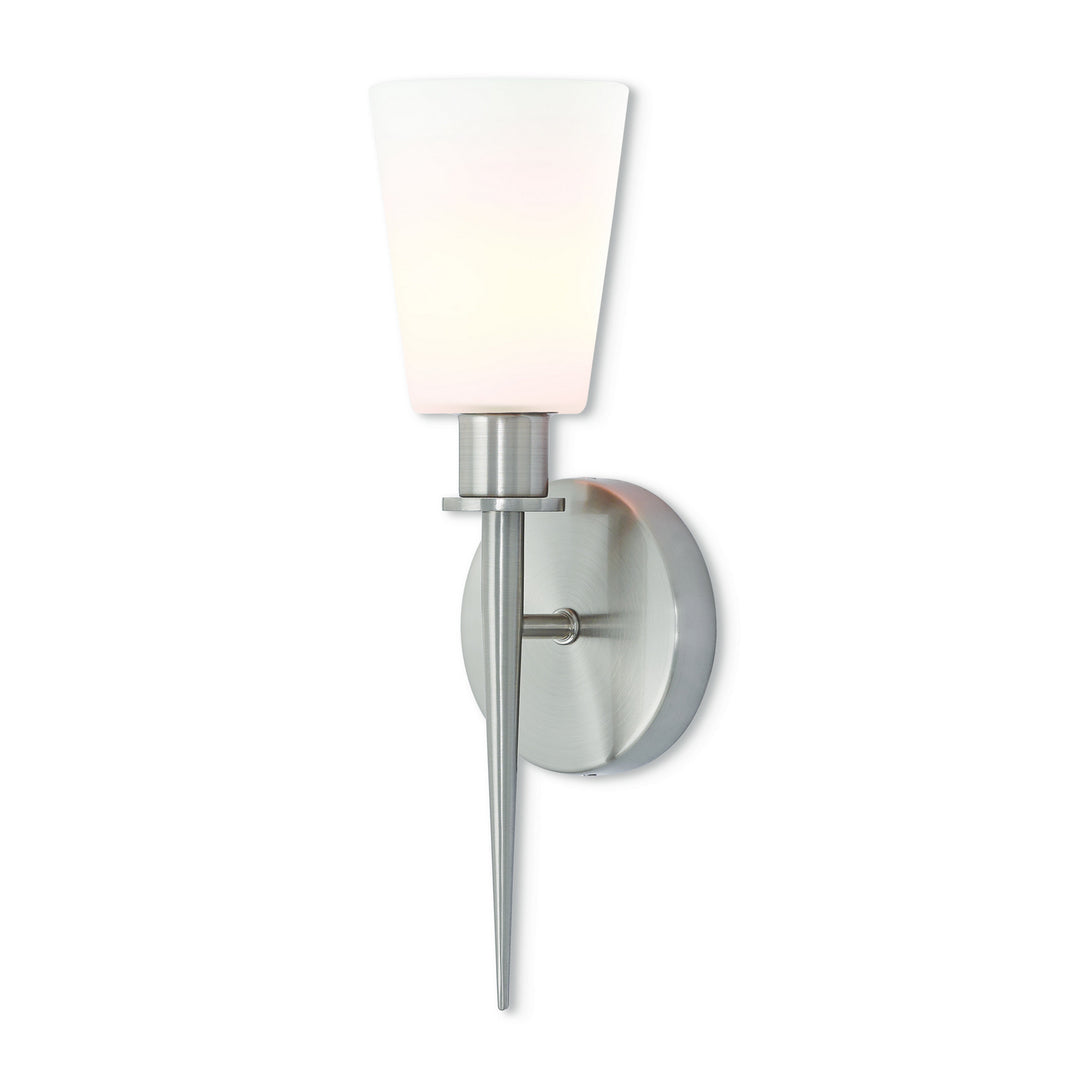 Livex Witten 41691-91 Wall Sconce Light - Brushed Nickel