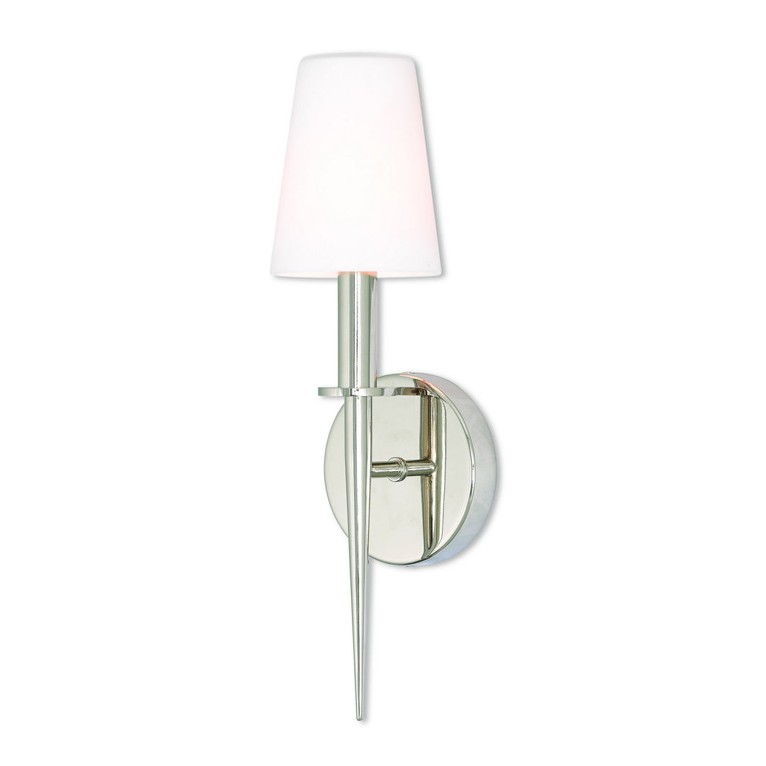 Livex Witten 41692-35 Wall Sconce Light - Polished Nickel