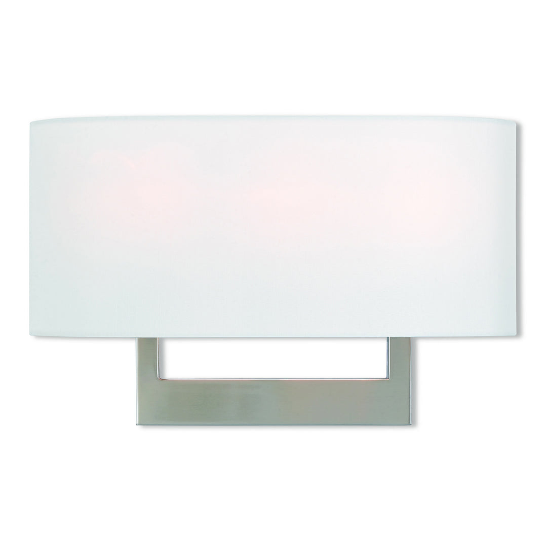 Livex ADA Wall Sconces 42402-91 Wall Sconce Light - Brushed Nickel