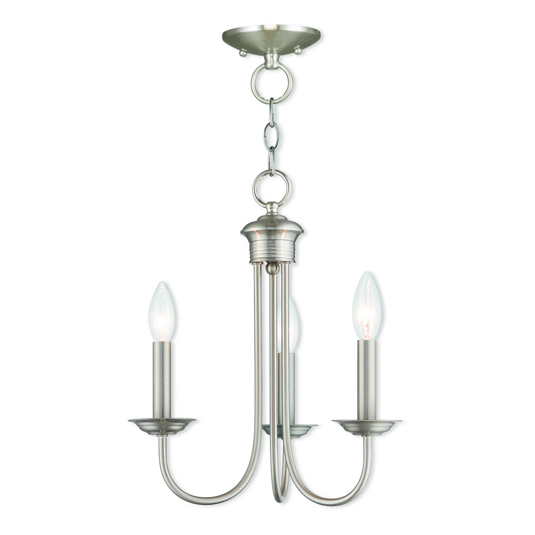 Livex Estate 42683-91 Chandelier Light - Brushed Nickel