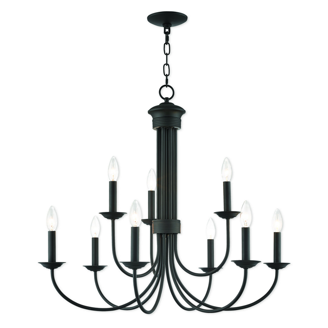 Livex Estate 42687-07 Chandelier Light - Bronze