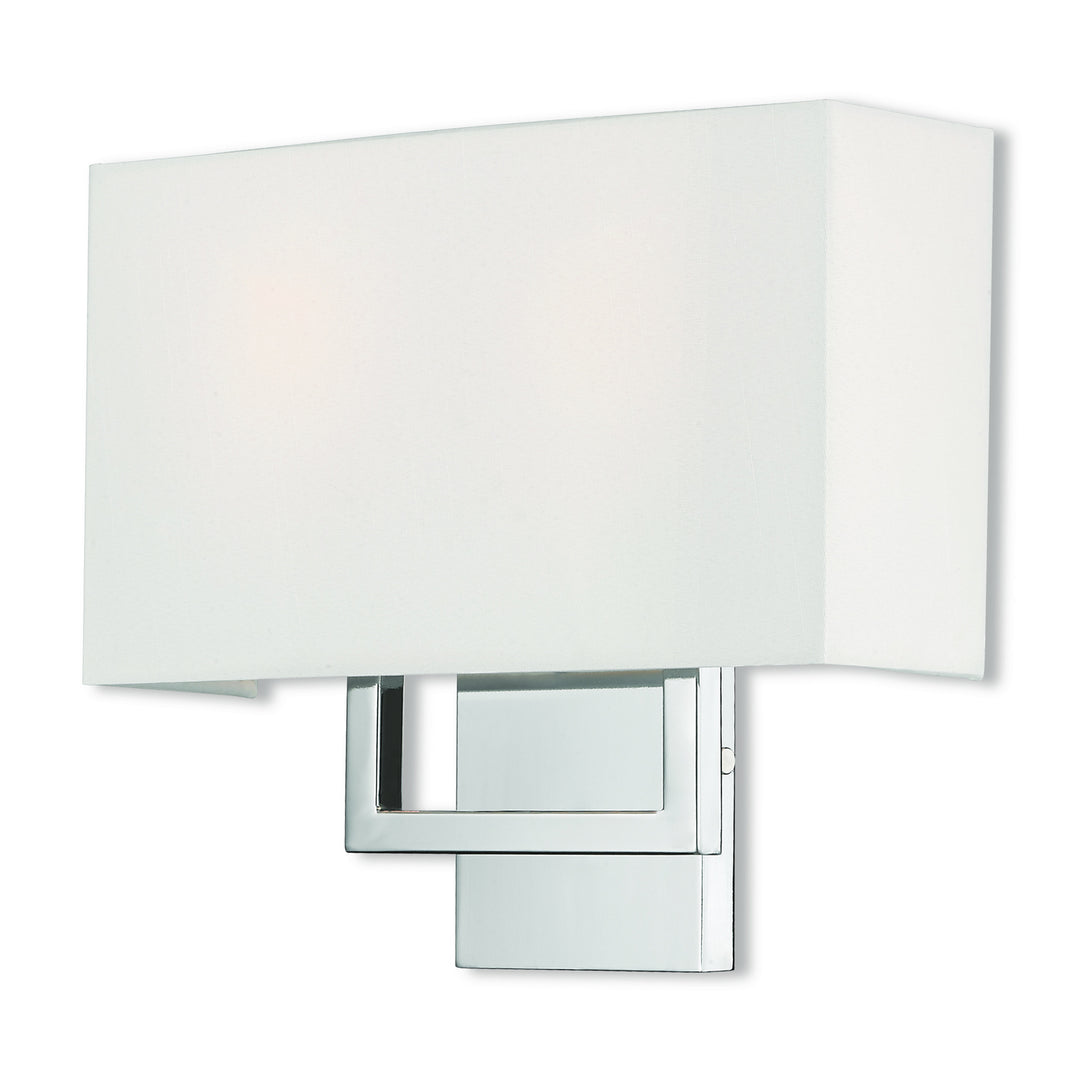 Livex Pierson 50990-05 Wall Sconce Light - Polished Chrome