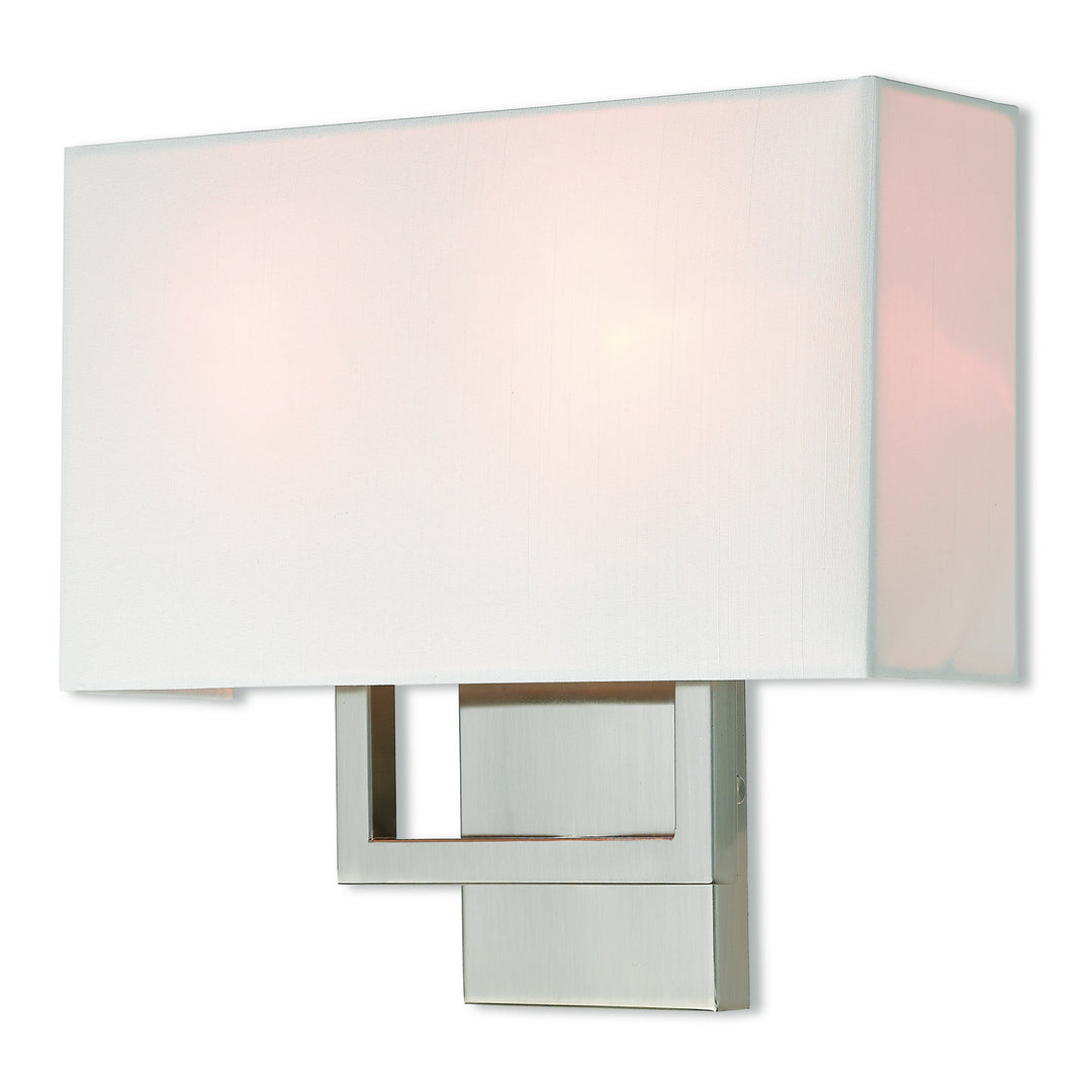 Livex Pierson 50990-91 Wall Sconce Light - Brushed Nickel
