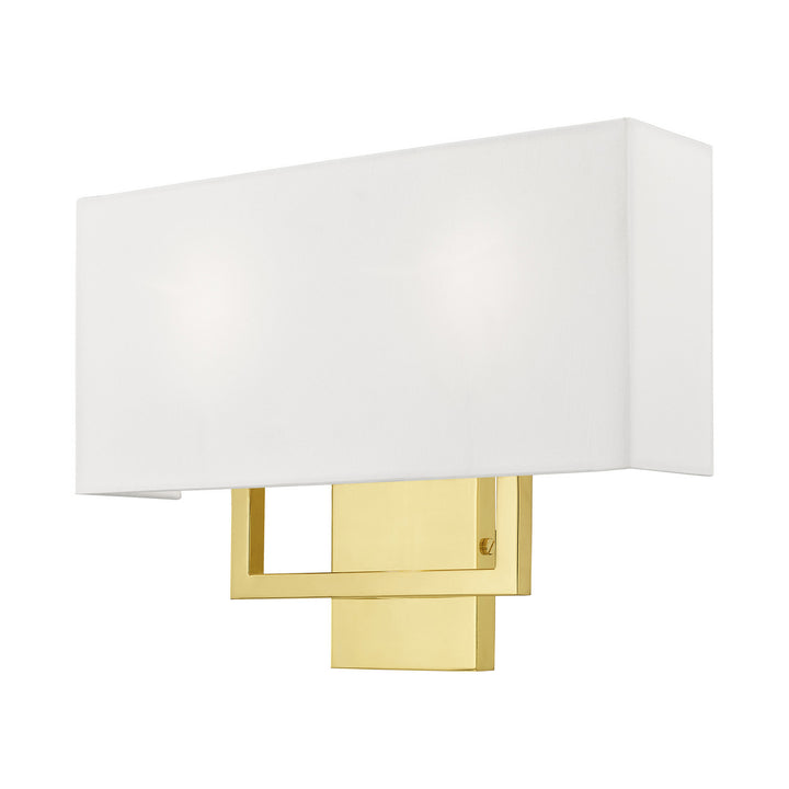 Livex Pierson 50991-02 Wall Sconce Light - Polished Brass