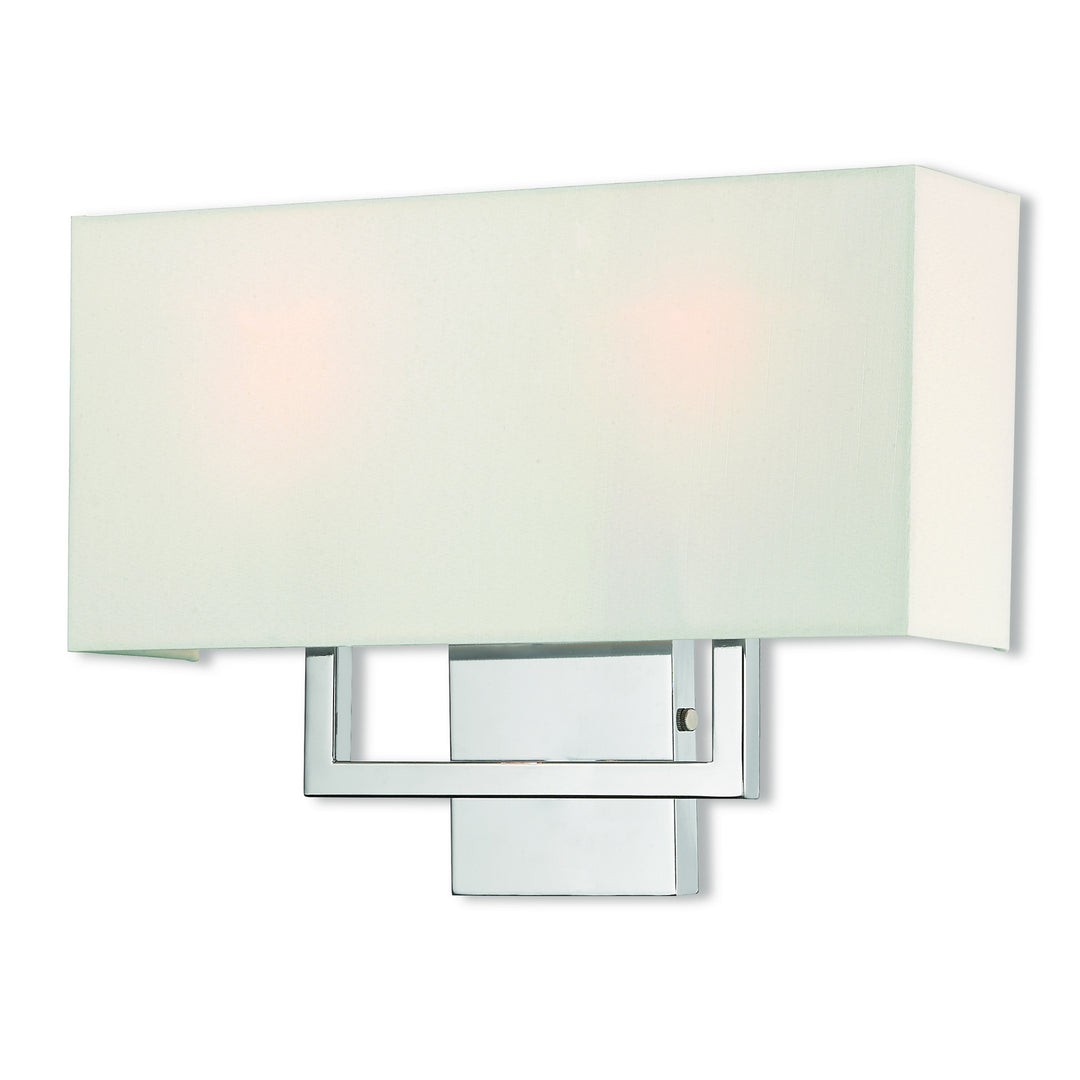 Livex Pierson 50991-05 Wall Sconce Light - Polished Chrome