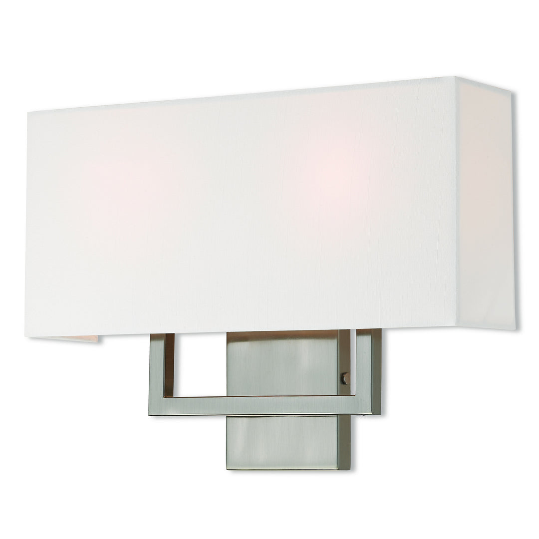 Livex Pierson 50991-91 Wall Sconce Light - Brushed Nickel