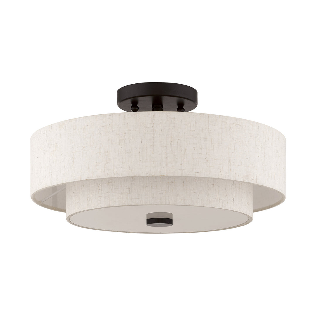 Livex Monroe 51084-92 Ceiling Light - English Bronze