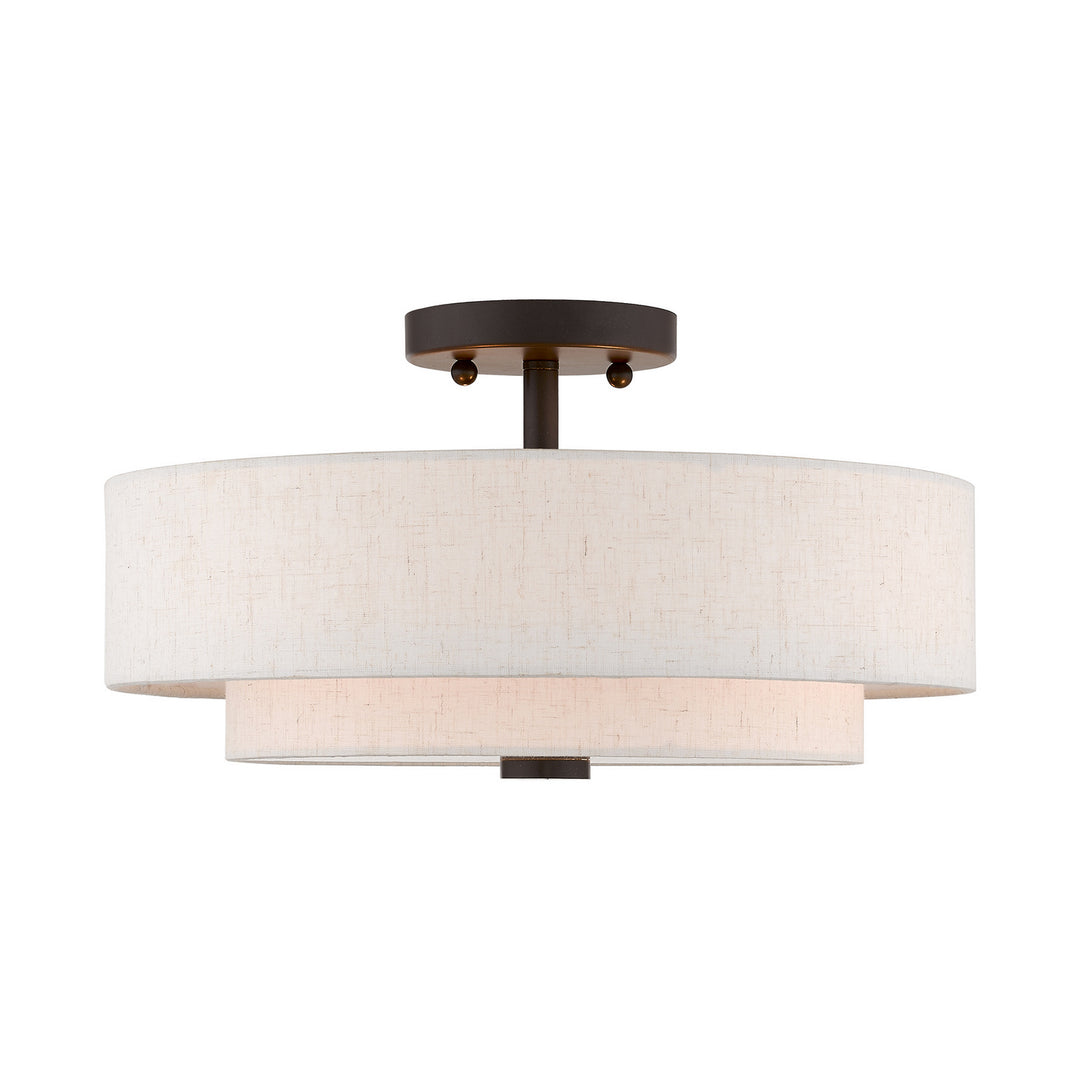 Livex Monroe 51084-92 Ceiling Light - English Bronze