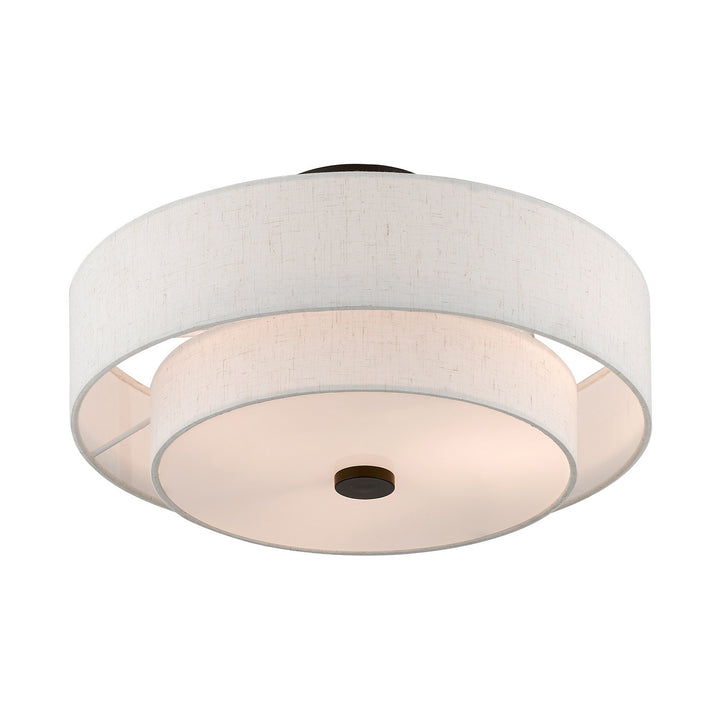 Livex Monroe 51084-92 Ceiling Light - English Bronze