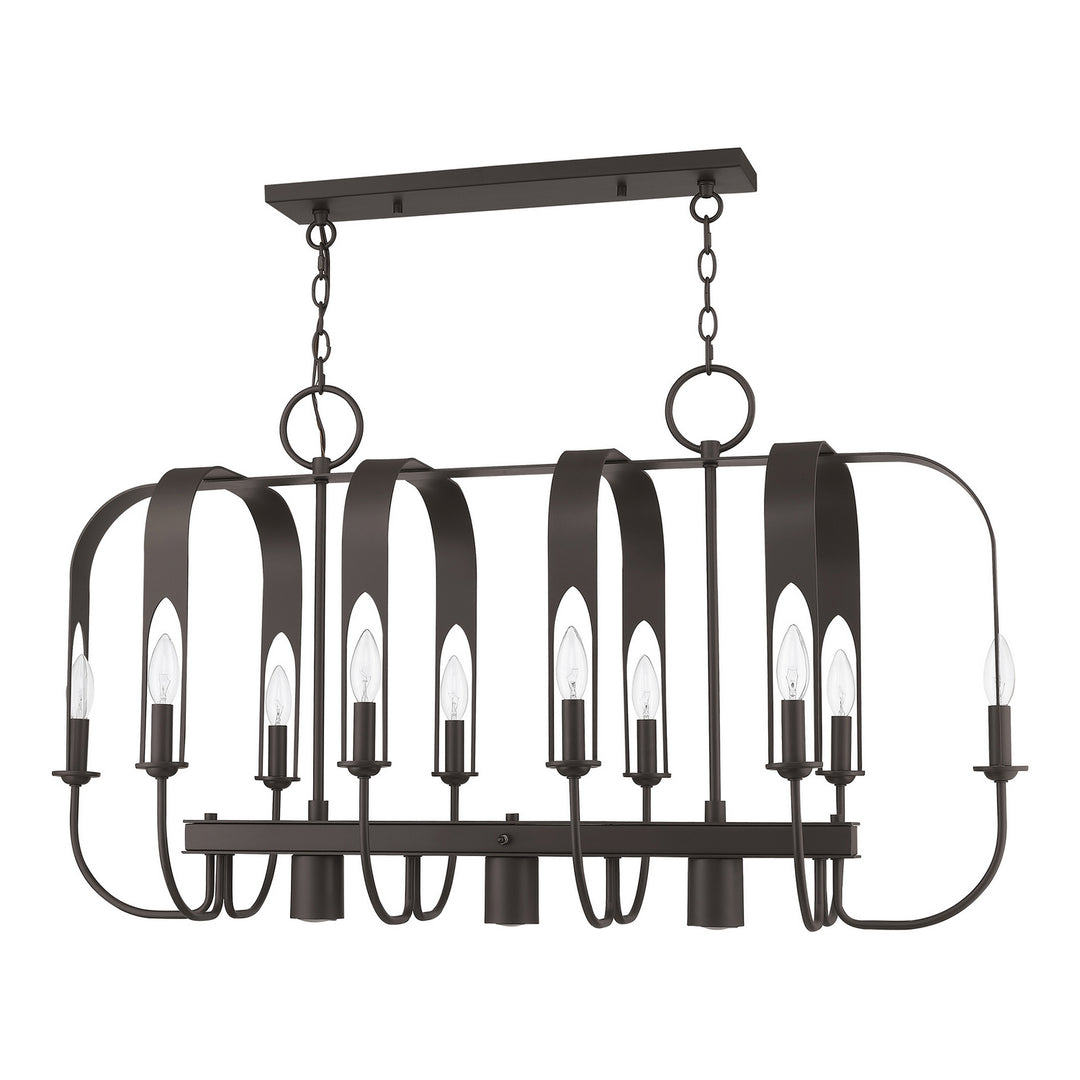 Livex Addison 51940-92 Pendant Light - English Bronze