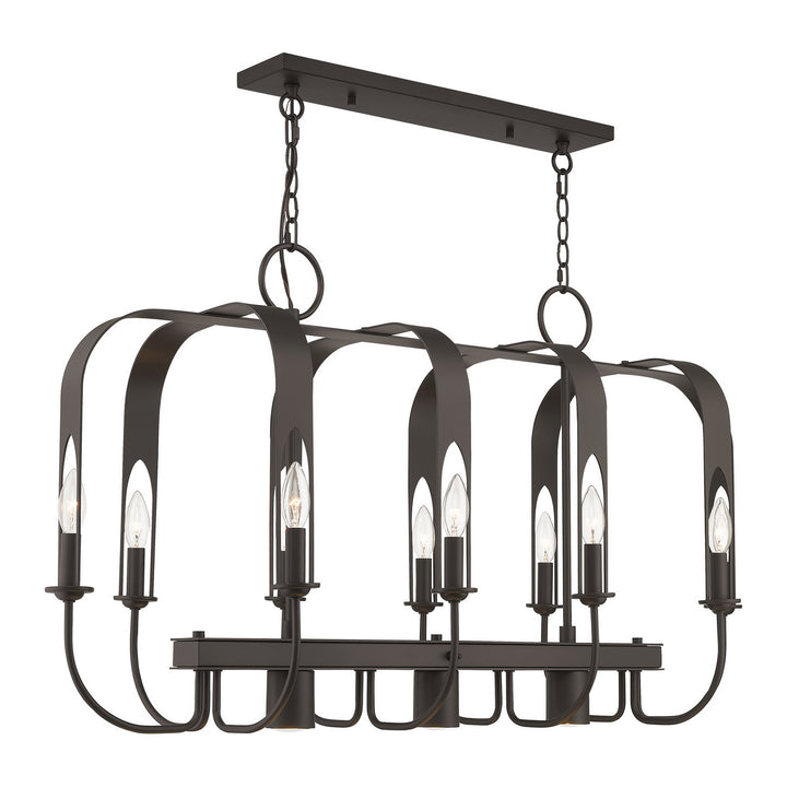 Livex Addison 51940-92 Pendant Light - English Bronze