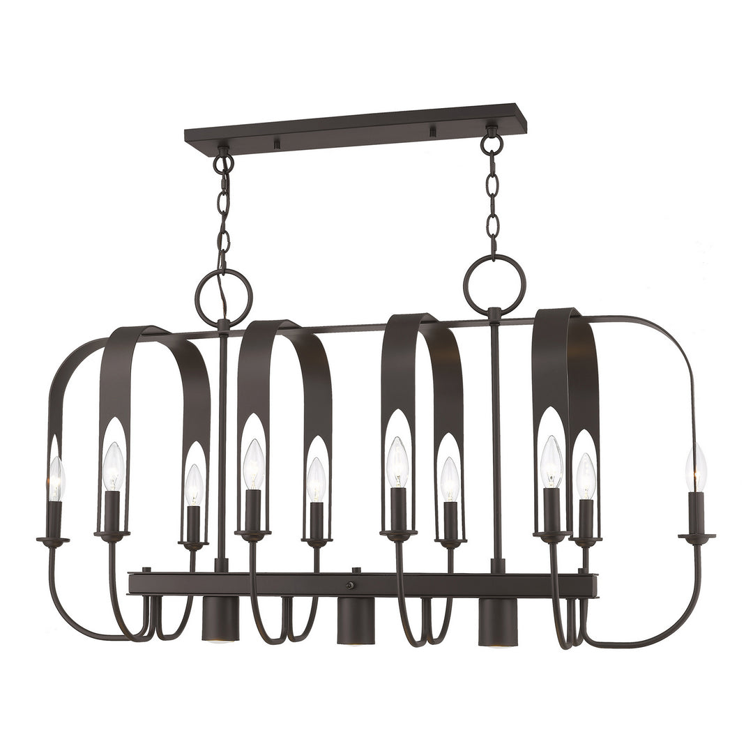 Livex Addison 51940-92 Pendant Light - English Bronze