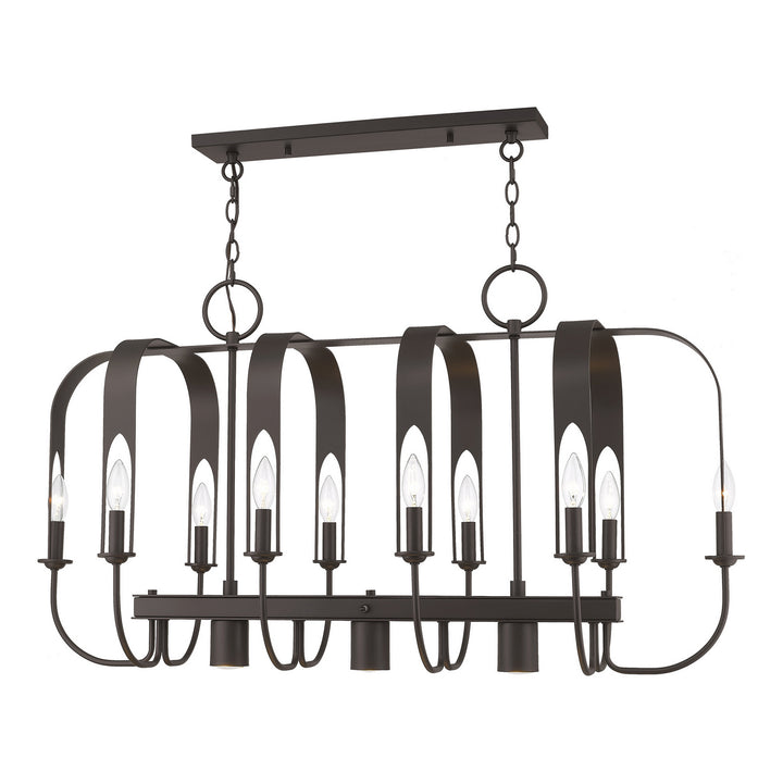Livex Addison 51940-92 Pendant Light - English Bronze