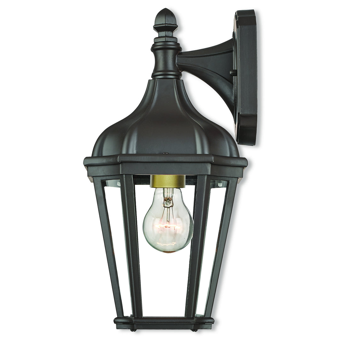Livex Lighting 76181-07  Morgan Outdoor Bronze W/ Antique Gold Cluster