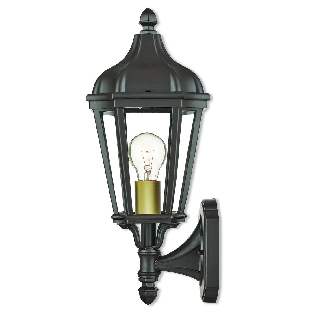 Livex Lighting 76182-07  Morgan Outdoor Bronze W/ Antique Gold Cluster