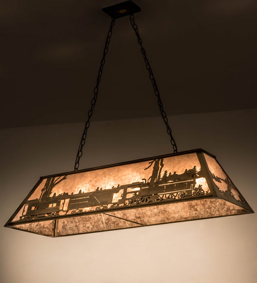 Meyda Tiffany Train 81347 Pendant Light - Antique Copper