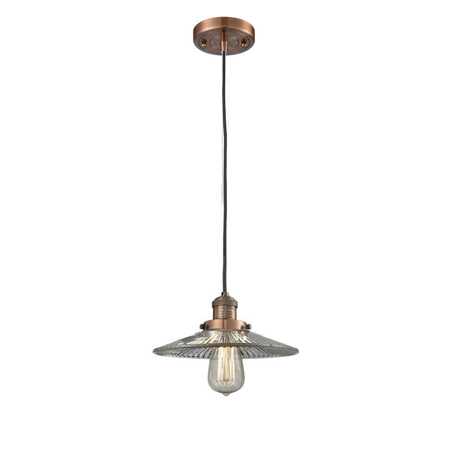 Innovations Franklin Restoration 201C-AC-G2 Pendant Light - Antique Copper