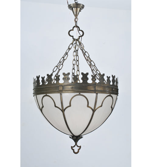 Meyda Tiffany Gothic 81438 Pendant Light - Craftsman Brown