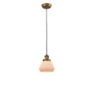 Innovations Franklin Restoration 201C-BB-G171 Pendant Light - Brushed Brass