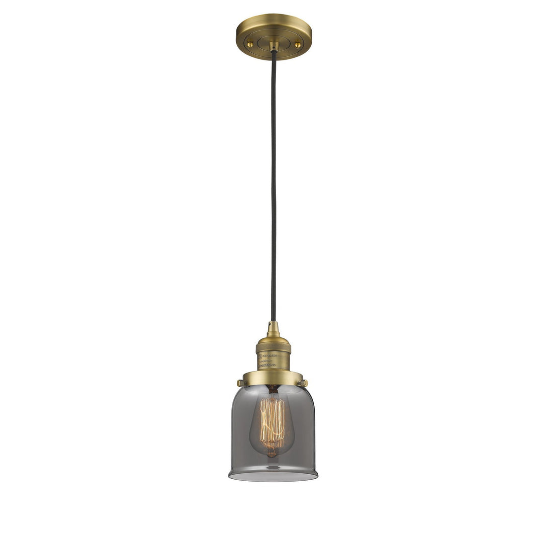 Innovations Franklin Restoration 201C-BB-G53 Pendant Light - Brushed Brass