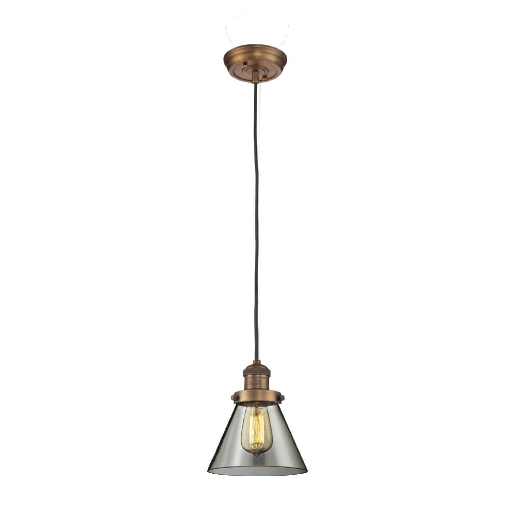 Innovations Franklin Restoration 201C-BB-G63 Pendant Light - Brushed Brass