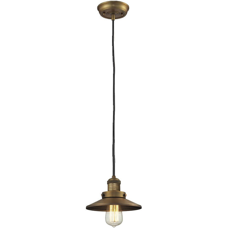 Innovations Franklin Restoration 201C-BB-M4 Pendant Light - Brushed Brass