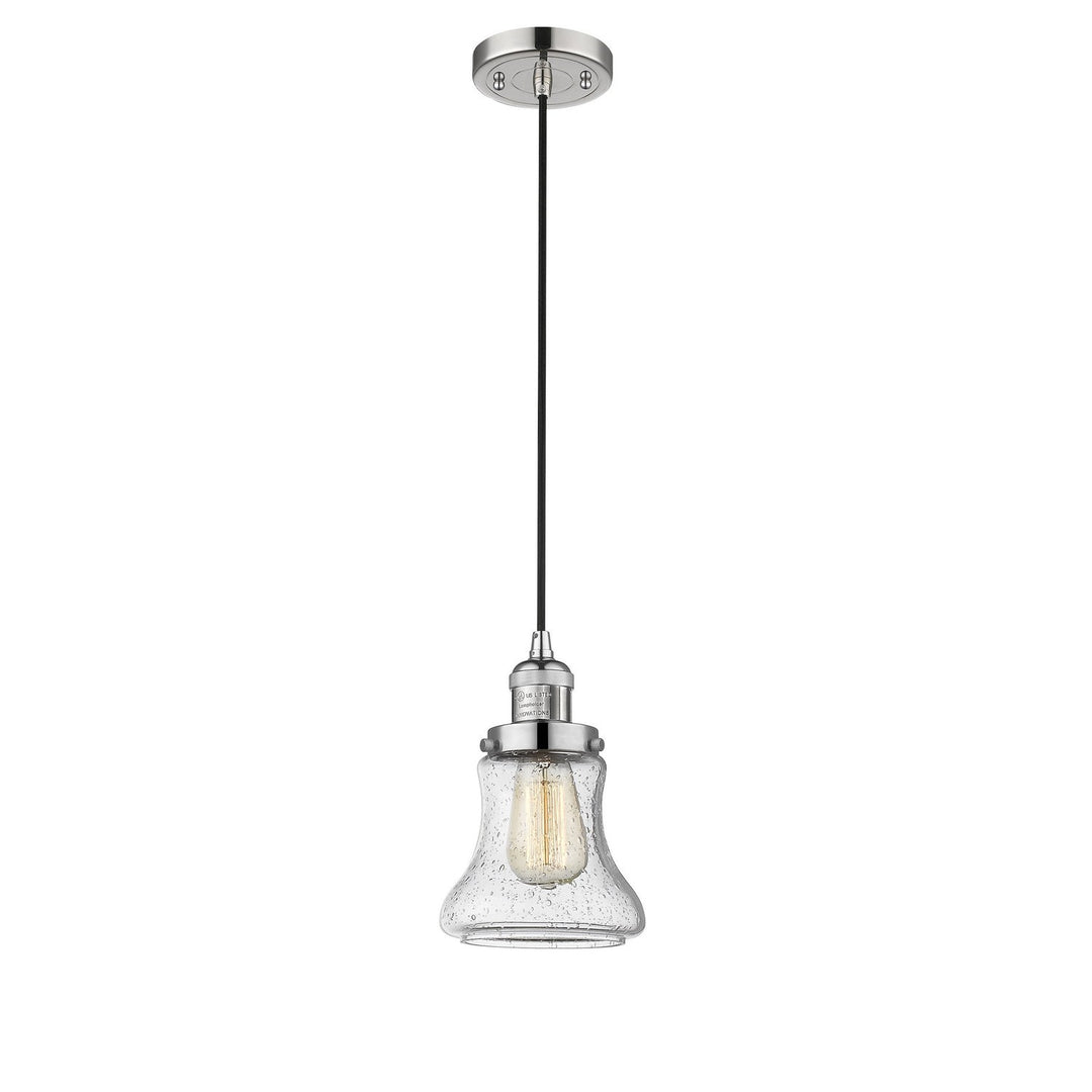 Innovations Franklin Restoration 201C-PN-G194 Pendant Light - Polished Nickel
