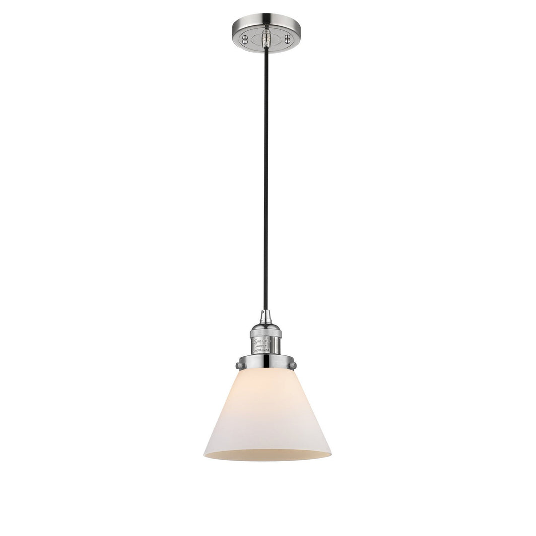 Innovations Franklin Restoration 201C-PN-G41 Pendant Light - Polished Nickel