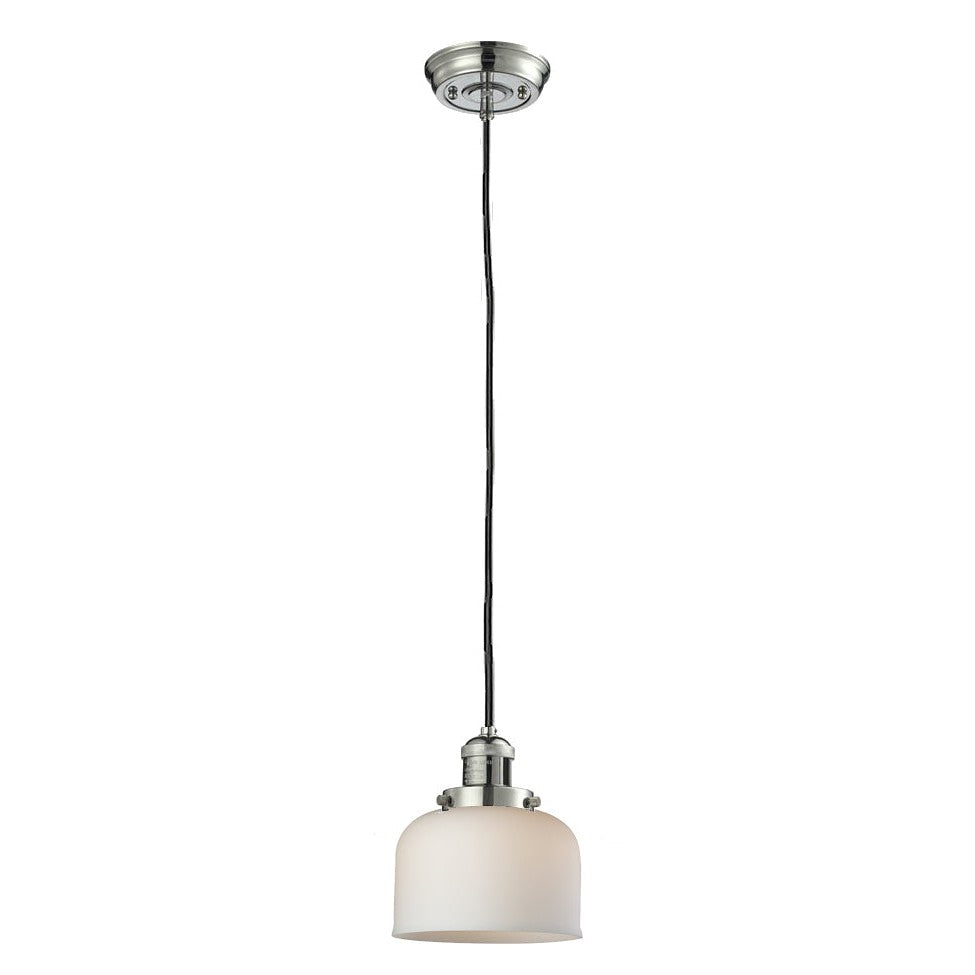 Innovations Franklin Restoration 201C-PN-G71 Pendant Light - Polished Nickel