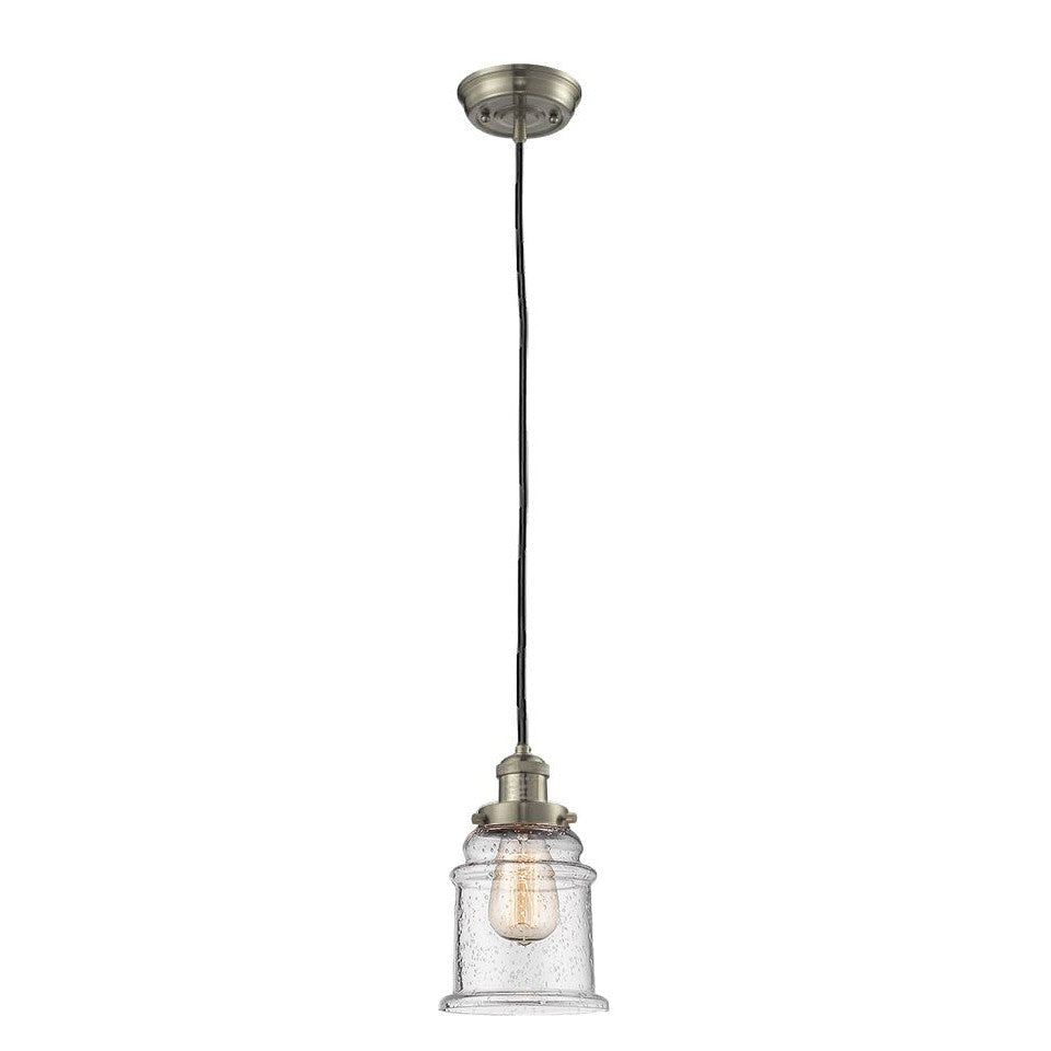 Innovations Franklin Restoration 201C-SN-G184 Pendant Light - Brushed Satin Nickel