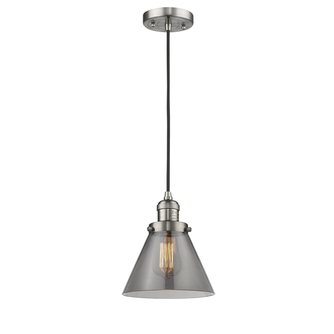 Innovations Franklin Restoration 201C-SN-G43 Pendant Light - Brushed Satin Nickel