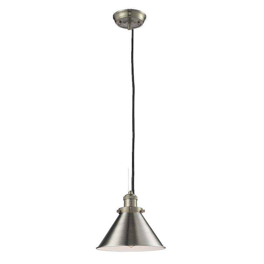 Innovations Briarcliff 201C-SN-M10 Pendant Light - Brushed Satin Nickel