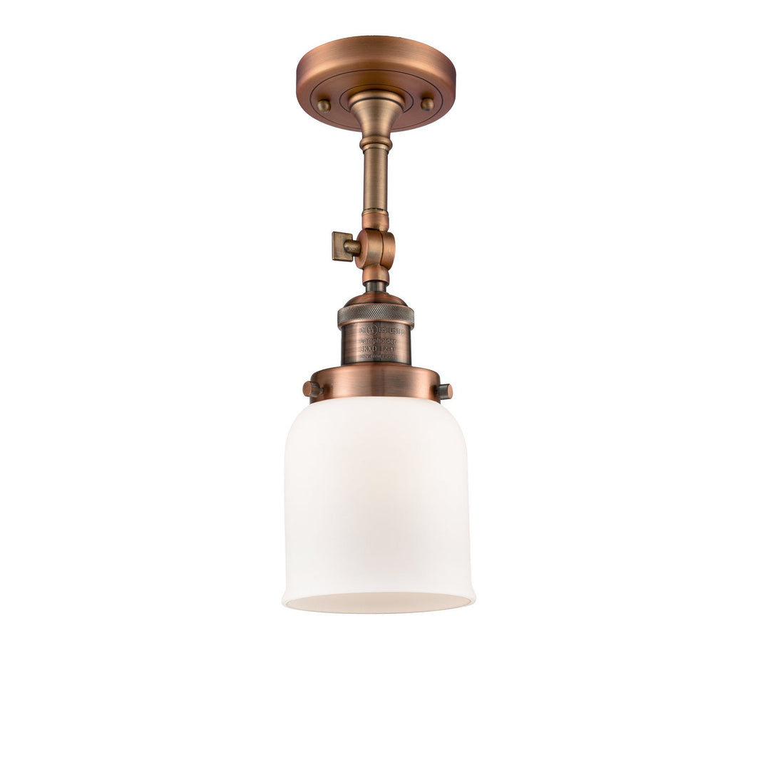 Innovations Franklin Restoration 201F-AC-G51 Ceiling Light - Antique Copper