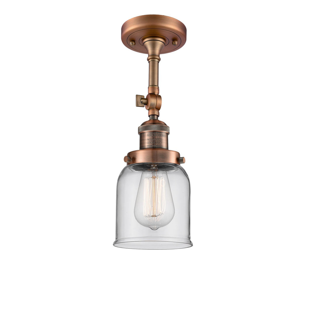 Innovations Franklin Restoration 201F-AC-G52 Ceiling Light - Antique Copper
