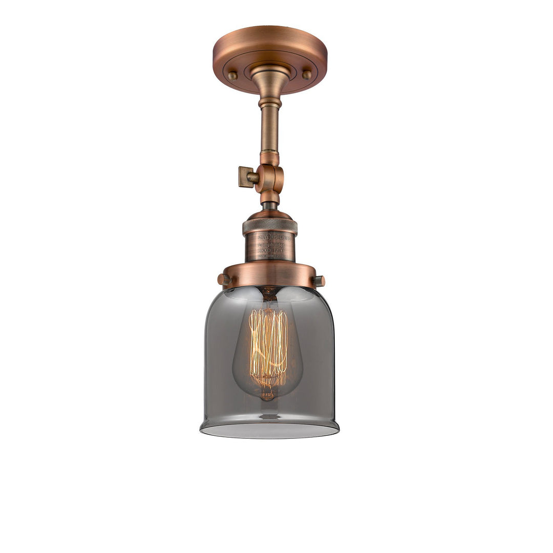 Innovations Franklin Restoration 201F-AC-G53 Ceiling Light - Antique Copper