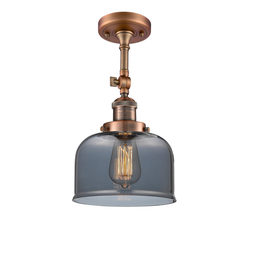 Innovations Franklin Restoration 201F-AC-G73 Ceiling Light - Antique Copper