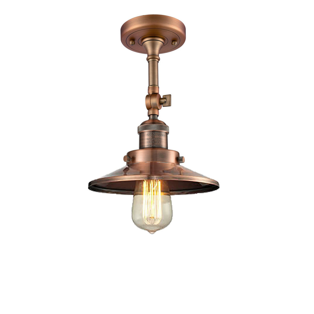 Innovations Franklin Restoration 201F-AC-M3 Ceiling Light - Antique Copper