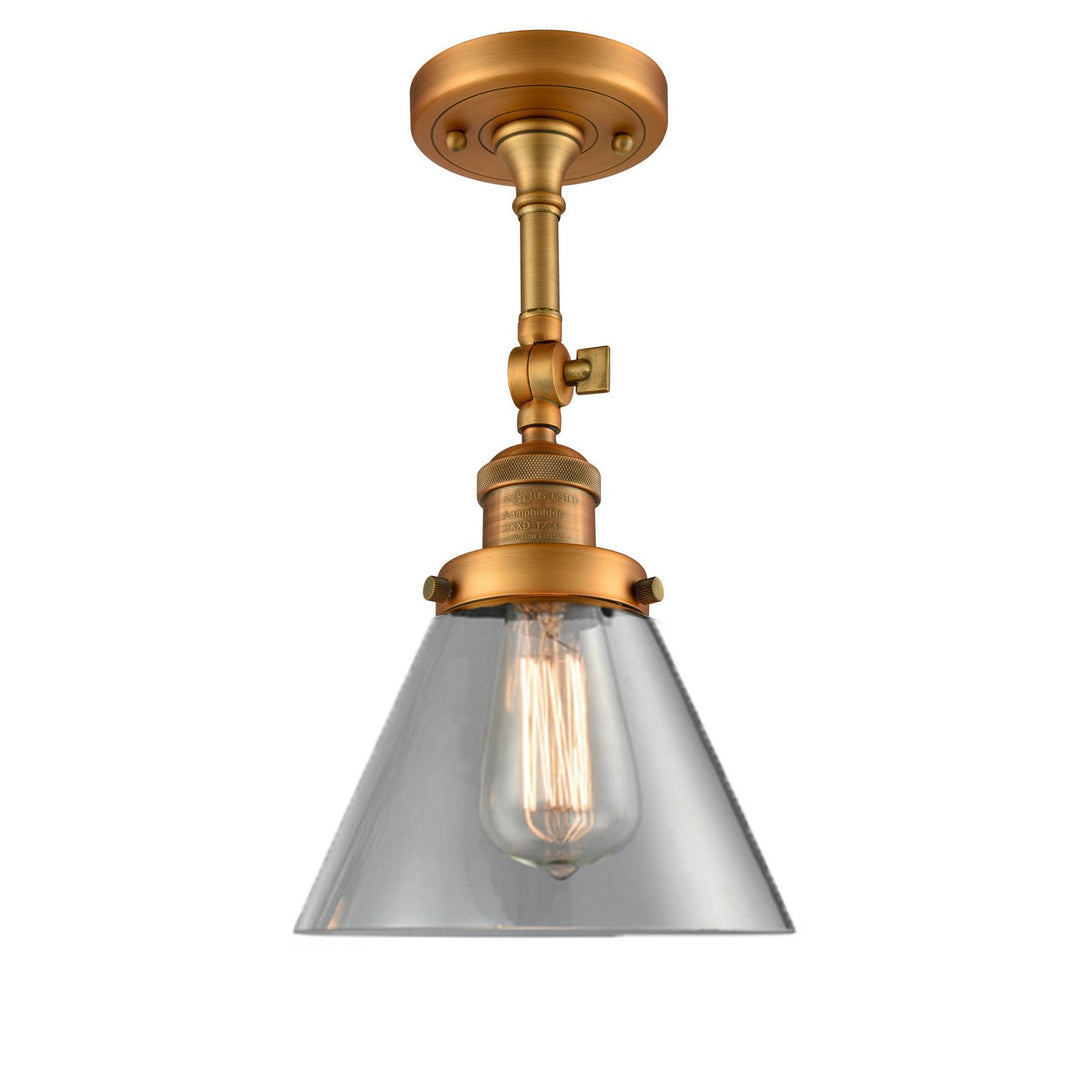 Innovations Franklin Restoration 201F-BB-G42 Ceiling Light - Brushed Brass