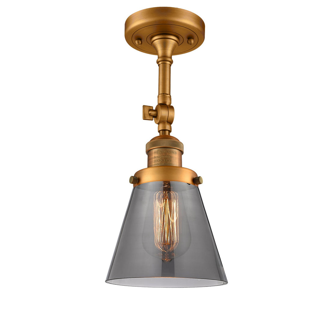 Innovations Franklin Restoration 201F-BB-G63 Ceiling Light - Brushed Brass