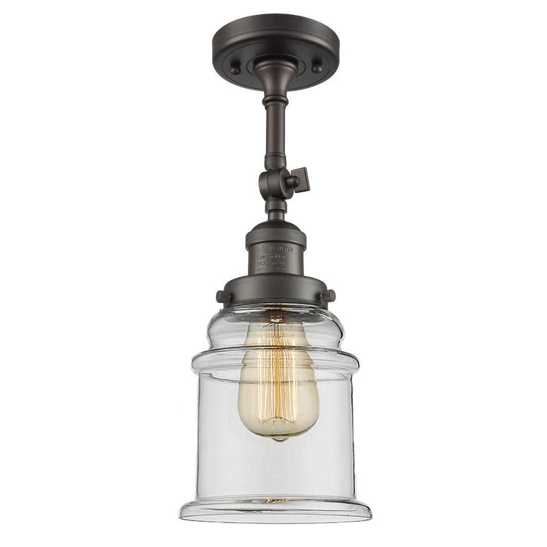 Innovations Franklin Restoration 201F-OB-G182 Ceiling Light - Oil Rubbed Bronze